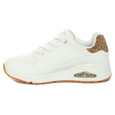 Sneakers Donna Skechers Jungle Nite Bianco | NonSoloSport