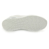 Sneakers Donna Skechers Uno Bianco Argento | NonSoloSport