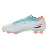 Scarpa da Calcio Uomo Skechers SKX_2 Elite Firm Ground Bianco Turchese | NonSoloSport