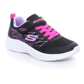 Skechers Microspec Bold Delight Bambino Nero Fucsia | NonSoloSport