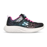 Sneakers Bambino Skechers Bounder Pro Aqua Twirl Nero Rosa | NonSoloSport