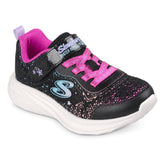 Sneakers Bambino Skechers Bounder Pro Aqua Twirl Nero Rosa | NonSoloSport