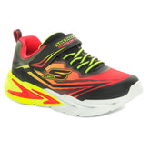 Sneakers Bambino Skechers S Lights Flex-Glow Ultra Rosso Nero | NonSoloSport