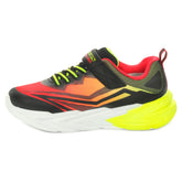 Sneakers Bambino Skechers S Lights Flex-Glow Ultra Rosso Nero | NonSoloSport