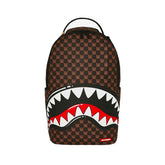Zaino Sprayground Sharks In Paris Wtf Bubble Check Marrone | NonSoloSport