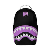 Zaino Sprayground Shark Central Light Nero Viola | NonSoloSport