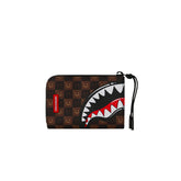 Portafoglio Sprayground Sharks In Paris Wtf Bubble Check Marrone | NonSoloSport