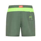 Costume Uomo Sun68 Nylon Verde Militare | NonSoloSport