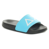 Ciabatte Bambino Sun68 Logo Nero Azzurro | NonSoloSport