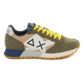 Sneakers Uomo Sun68 Jaki Bicolor Verde | NonSoloSport