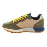 Sneakers Uomo Sun68 Jaki Bicolor Verde | NonSoloSport