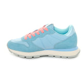 Sneakers Donna Sun68 Ally Solid Nylon Azzurro Rosa | NonSoloSport