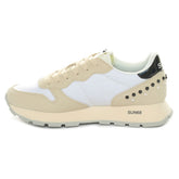 Sneakers Donna Sun68 Ally Studs Bianco Beige | NonSoloSport