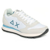 Sneakers Uomo Sun68 Tom Solid Bianco Beige Blu | NonSoloSport