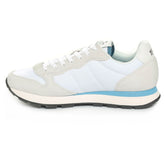 Sneakers Uomo Sun68 Tom Solid Bianco Beige Blu | NonSoloSport
