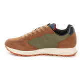 Sneakers Uomo Sun 68 Jaki Bicolor Beige Marrone | NonSoloSport