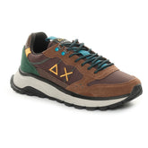 Sneakers Uomo Sun68 Fire And Camping Marrone | NonSoloSport