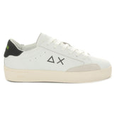 Sneakers Ragazzo Sun68 Katy Leather Bianco Nero | NonSoloSport