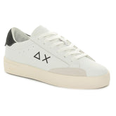 Sneakers Ragazzo Sun68 Katy Leather Bianco Nero | NonSoloSport