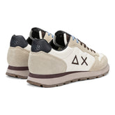 Sneakers Uomo Sun68 Tom Nylon Suede Beige | NonSoloSport