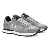 Sneakers Uomo Sun68 Tom Nylon Suede Grigio | NonSoloSport