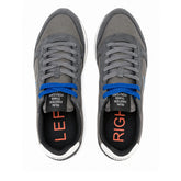 Sneakers Uomo Sun68 Tom Nylon Suede Grigio Scuro | NonSoloSport