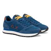 Sneakers Uomo Sun68 Tom Nylon Suede Blu | NonSoloSport