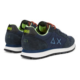 Sneakers Uomo Sun68 Tom Fluo Blu Verde | NonSoloSport