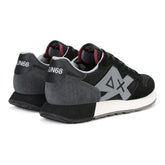 Sneakers Uomo Sun68 Jaki 2.0 Solid Nero Grigio | NonSoloSport
