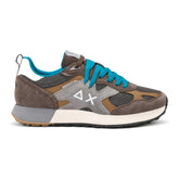 Sneakers Uomo Sun68 Jaki Outdoor Marrone Grigio | NonSoloSport