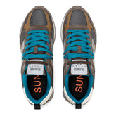 Sneakers Uomo Sun68 Jaki Outdoor Marrone Grigio | NonSoloSport