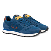 Sneakers Uomo Sun68 Tom Nylon Suede Blu | NonSoloSport