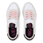 Sneakers Donna Sun68 Ally Solid Suede Nylon Grigio Bianco | NonSoloSport
