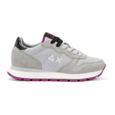 Sneakers Donna Sun68 Ally Solid Suede Nylon Grigio Chiaro | NonSoloSport