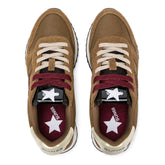 Sneakers Donna Sun68 Stargirl Strass Marrone | NonSoloSport