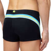 Boxer Uomo Sundek Zion Nero Lime | NonSoloSport