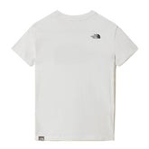 The North Face T-Shirt Easy Bambino Bianco Nero | NonSoloSport