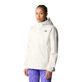 Giacca Donna The North Face Quest Full Zip Cappuccio Regular Bianco | NonSoloSport