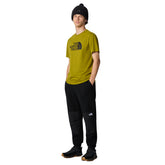T-Shirt Uomo The North Face Easy Manica Corta Cotone Muschio Chiaro | NonSoloSport