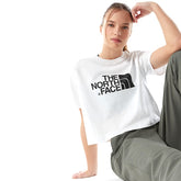 The North Face T-Shirt Easy Logo Donna Bianco | NonSoloSport