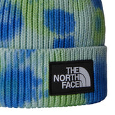 The North Face Cappello Tie Dye Logo Box Beanie Donna Verde Blu | NonSoloSport