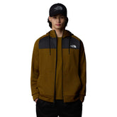 The North Face Felpa Reaxion Uomo Marrone | NonSoloSport