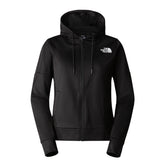 Felpa Donna The North Face Reaxion Fleece Full Zip Hoodie - Eu Nero | NonSoloSport