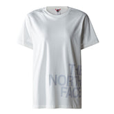 The North Face T-Shirt Blown Up Logo Donna Bianco | NonSoloSport