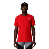 T-Shirt Uomo The North Face Lightning Alpine Rosso | NonSoloSport