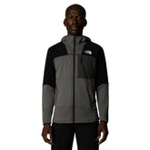 Felpa Uomo The North Face Stormgap Powergrip Grigio Nero | NonSoloSport