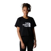 The North Face T-Shirt Easy Crop Donna Nero | NonSoloSport