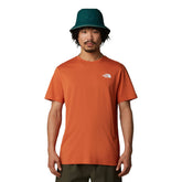 T-Shirt Uomo The North Face Redbox Arancione | NonSoloSport
