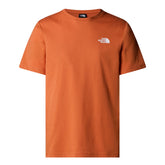 T-Shirt Uomo The North Face Redbox Arancione | NonSoloSport