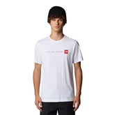 T-Shirt Uomo The North Face Never Stop Exploring Bianco | NonSoloSport